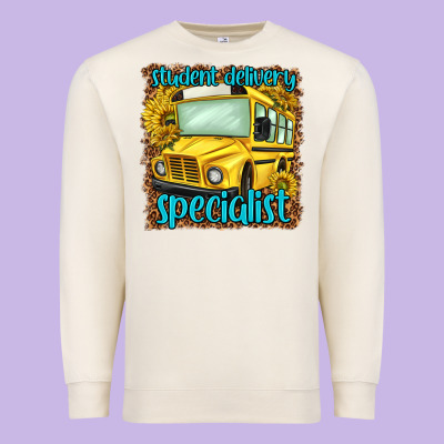 Student Delivery Specialist Premium Sweatshirt Designed By Nancycooperartshop