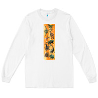 White dinosaurs pen wrap Long Sleeve Tee - Artiststas