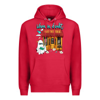 Cardinal when in doubt go to the bookstore Premium Hoodie - Artiststas