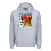 Heather Grey when in doubt go to the bookstore Premium Hoodie - Artiststas