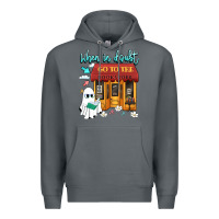 Rock when in doubt go to the bookstore Premium Hoodie - Artiststas