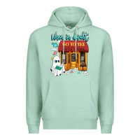 Seafoam when in doubt go to the bookstore Premium Hoodie - Artiststas