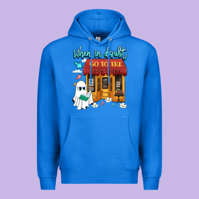 When In Doubt Go To The Bookstore Premium Hoodie Designed By Artiststas