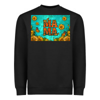 Black sunflowers mama skinny metal can holder Heavyweight Sweatshirt - HRA Design Shop
