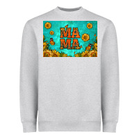 Sunflowers Mama Skinny Metal Can Holder Heavyweight Sweatshirt | Teevron