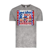 Cloud Rock god bless America gnomes Vintage Tee - HRA Design Shop