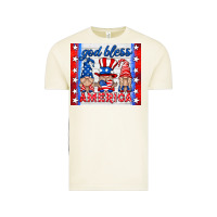 Vintage Arctic god bless America gnomes Vintage Tee - HRA Design Shop