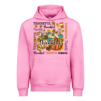 Fuchsia Pink Thankful Urban Hoodie - texasbilliewilder