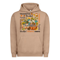 Pigment Burro Thankful Urban Hoodie - texasbilliewilder