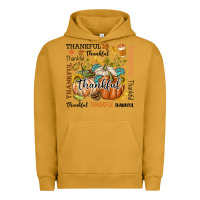 Pigment Peanut Butter Thankful Urban Hoodie - texasbilliewilder