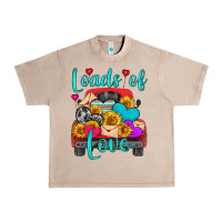 French Oak loads of love with truck Urban Heavy Tee - HRA Design Shop