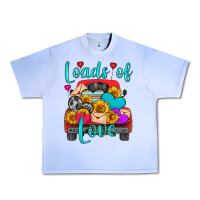 Grape Ice loads of love with truck Urban Heavy Tee - HRA Design Shop