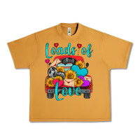 Peanut Butter loads of love with truck Urban Heavy Tee - HRA Design Shop