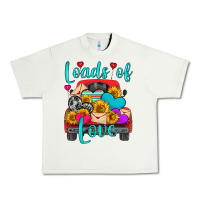 Pistachio loads of love with truck Urban Heavy Tee - HRA Design Shop