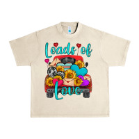 Sandshell loads of love with truck Urban Heavy Tee - HRA Design Shop