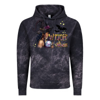 Cloud Black Black Witch Vibes Vintage Hoodie - texasbilliewilder