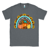 Charcoal Heather Fall rainbow Classic Tee - Artiststas