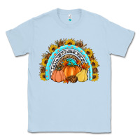 Dusty Blue Fall rainbow Classic Tee - Artiststas