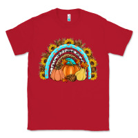 Red Fall rainbow Classic Tee - Artiststas
