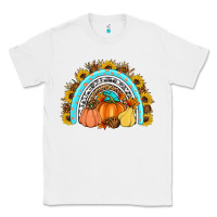 White Fall rainbow Classic Tee - Artiststas