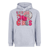 Heather Grey let s go girls Heavyweight Hoodie - MaliasSmallBusiness