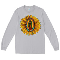 Moon Dust our lady of guadalupe sunflower Long Sleeve Tee - JahusDesignShop