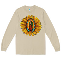 Our Lady Of Guadalupe Sunflower Long Sleeve Tee | Teevron
