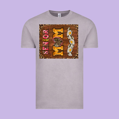 Senior Mom Vintage Tee Designed By Adodesignshop