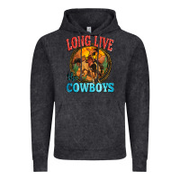 Vintage Black long live the cowboys Vintage Hoodie - Zillion Design Studio