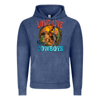 Vintage Denim long live the cowboys Vintage Hoodie - Zillion Design Studio