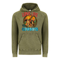 Vintage Olive long live the cowboys Vintage Hoodie - Zillion Design Studio