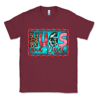 Burgundy hugs and kisses Classic Tee - JahusDesignShop