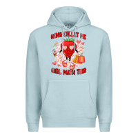 Blue Mist hang on,let me girl math this Premium Hoodie - Artiststas