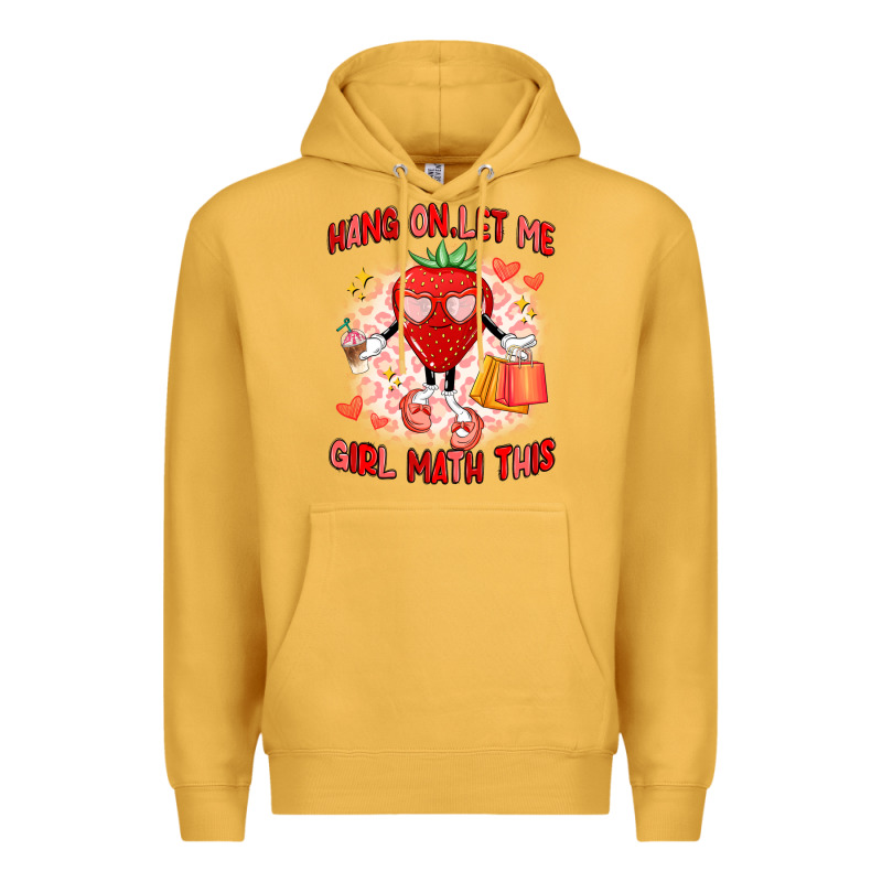 Hang On,let Me Girl Math This Premium Hoodie by Artiststas | Teevron