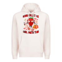 Pale Pink hang on,let me girl math this Premium Hoodie - Artiststas