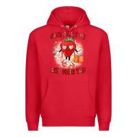 Red hang on,let me girl math this Premium Hoodie - Artiststas
