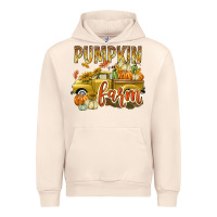 Sandshell Pumpkin farm with truck Urban Hoodie - texasbilliewilder