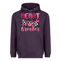 Plum heart breaker Heavyweight Hoodie - MaliasSmallBusiness
