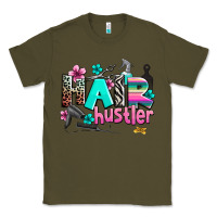Army Green hair hustler Classic Tee - AdoDesignShop