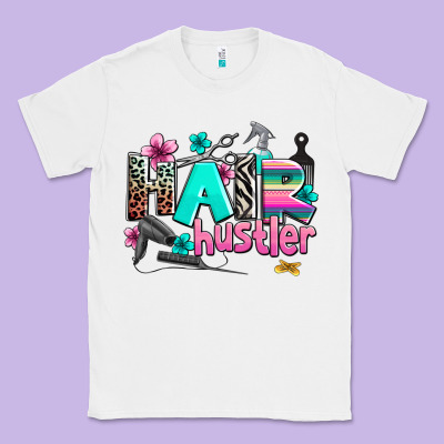 Hair Hustler Classic Tee Designed By Adodesignshop