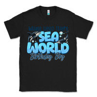 Black Whale Hello There Sea World Birthday Boy Classic Tee - CowhideDigitalArt