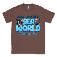 Chestnut Whale Hello There Sea World Birthday Boy Classic Tee - CowhideDigitalArt