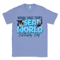 Colony Blue Whale Hello There Sea World Birthday Boy Classic Tee - CowhideDigitalArt