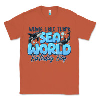 Copper Whale Hello There Sea World Birthday Boy Classic Tee - CowhideDigitalArt