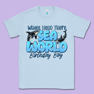Whale Hello There Sea World Birthday Boy Classic Tee Designed By Cowhidedigitalart