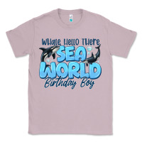 Lilac Whale Hello There Sea World Birthday Boy Classic Tee - CowhideDigitalArt