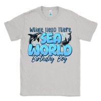 Moon Dust Whale Hello There Sea World Birthday Boy Classic Tee - CowhideDigitalArt