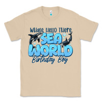 Mushroom Whale Hello There Sea World Birthday Boy Classic Tee - CowhideDigitalArt