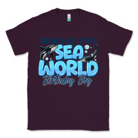 Plum Whale Hello There Sea World Birthday Boy Classic Tee - CowhideDigitalArt
