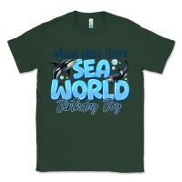 Sports Green Whale Hello There Sea World Birthday Boy Classic Tee - CowhideDigitalArt